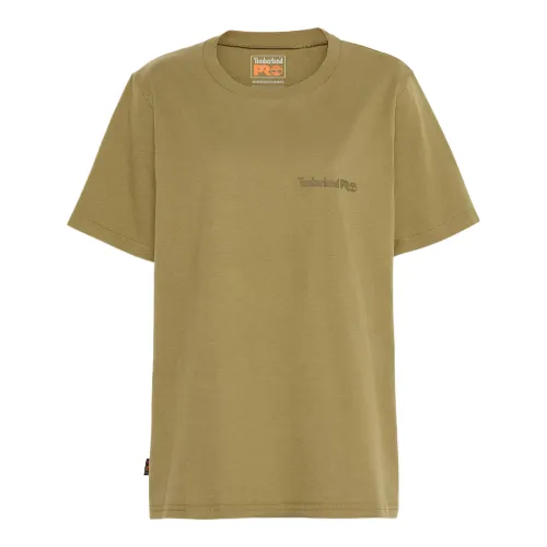 Timberland PRO T Shirts Women's Olive Green Crew Neck