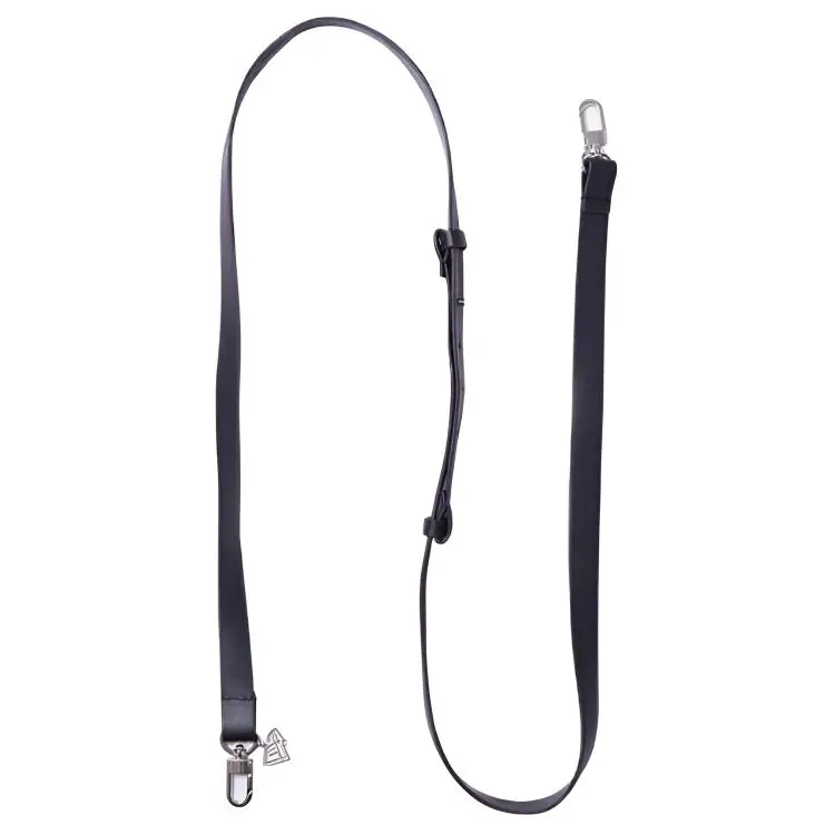 Polyurethane Bag Straps Unisex Black