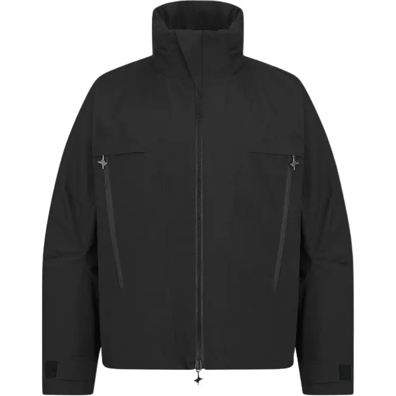 DIOR Lewis Hamilton Parka Coats Men's Black Hooded Moderate