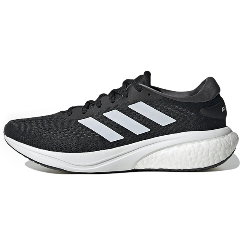 Adidas Supernova 2 Cushioning Lightweight Low top Running Shoes Men's Black White