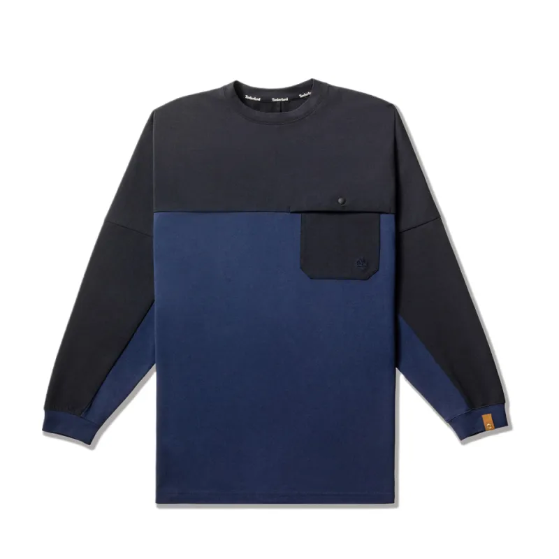 Timberland T Shirts Unisex Blue Crew Neck