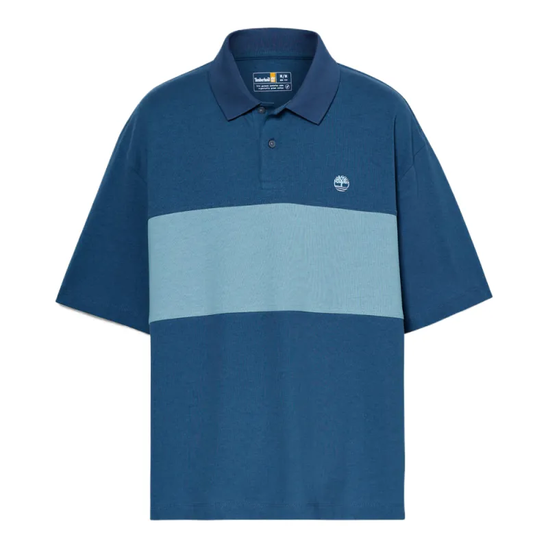Timberland Polo Shirts Men's Blue Polo Collar Moderate Other