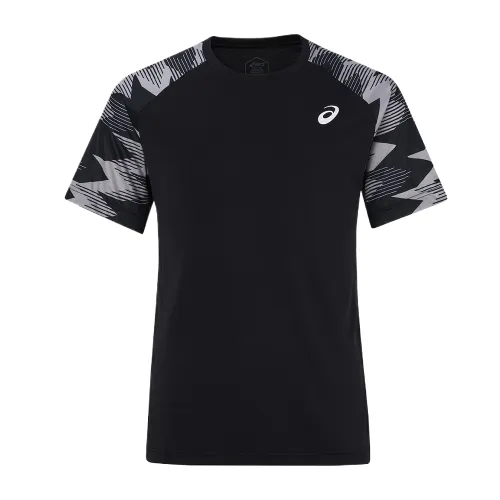 ASICS Fitness Clothing Men's Black Moderate