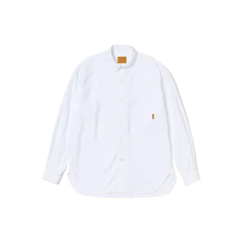 Timberland Shirts Unisex White Lapel Thin