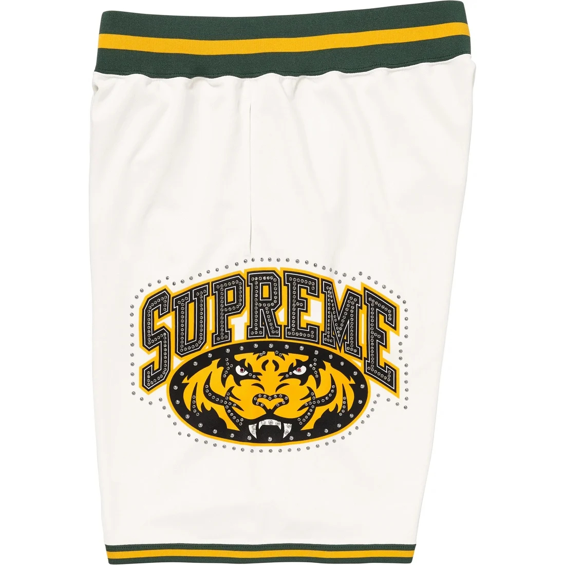 Supreme Tiger logo Studded Basketball Shorts