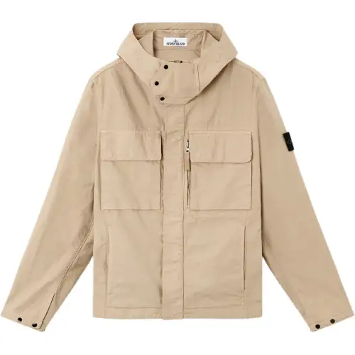 STONE ISLAND Logo Patch Hooded Jacket