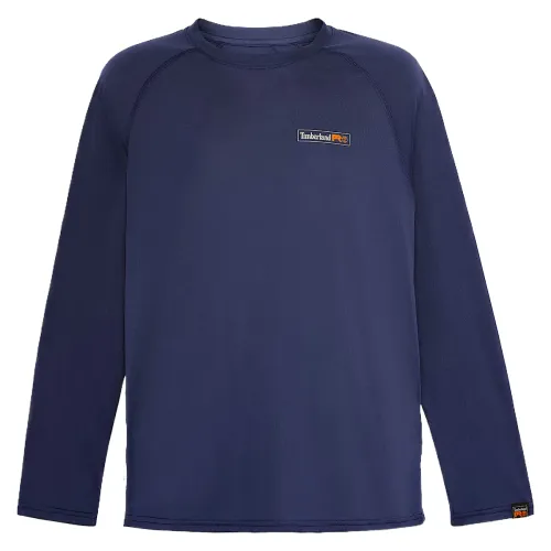 Timberland T Shirts Men's Blue Crew Neck Moderate