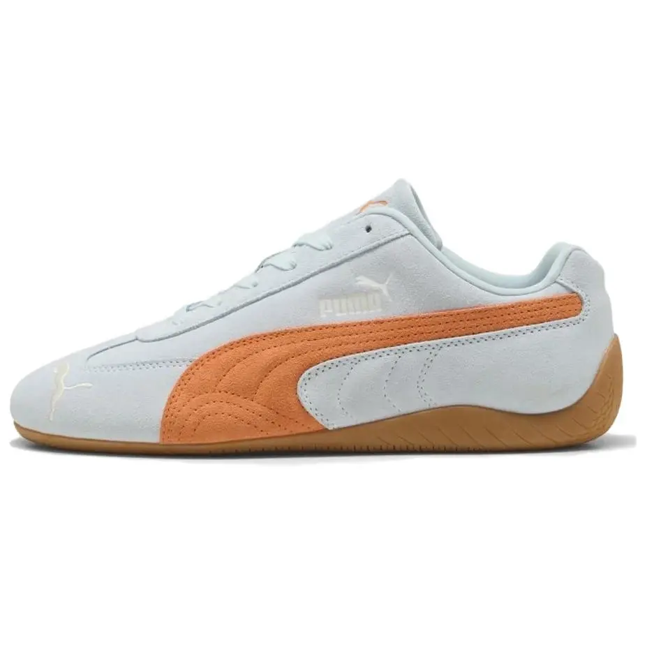 PUMA Speedcat Abrasion Resistant Low top Running Shoes Unisex Light Blue Orange