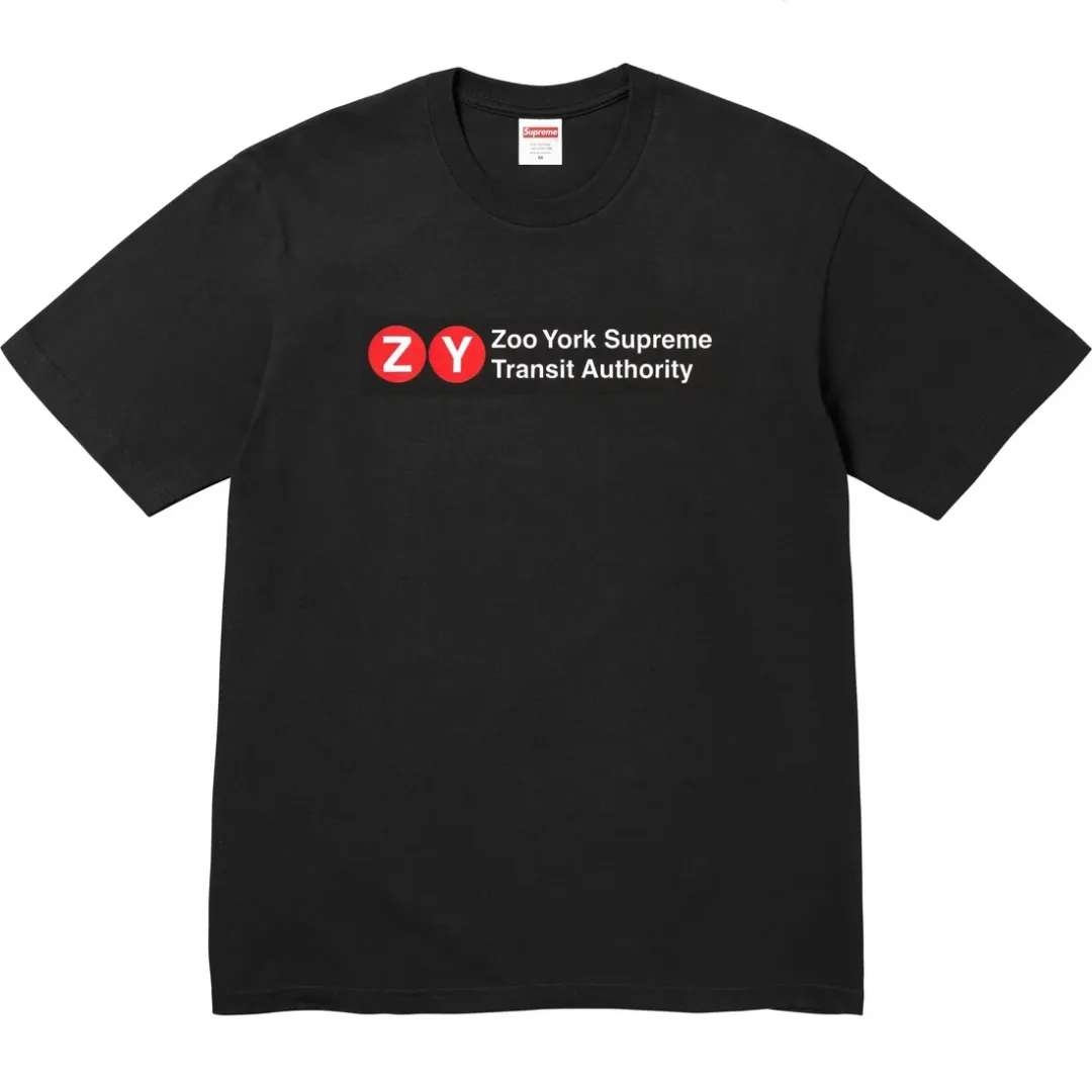 Supreme Zoo York Transit "SS 25 - purple" T-shirt