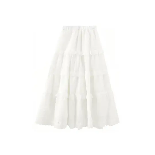 HUALISHUXIAOJIE Casual Long Skirt Women's