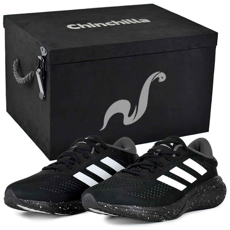 Adidas Supernova 2 Cushioning Lightweight Low top Running Shoes Men's Black White