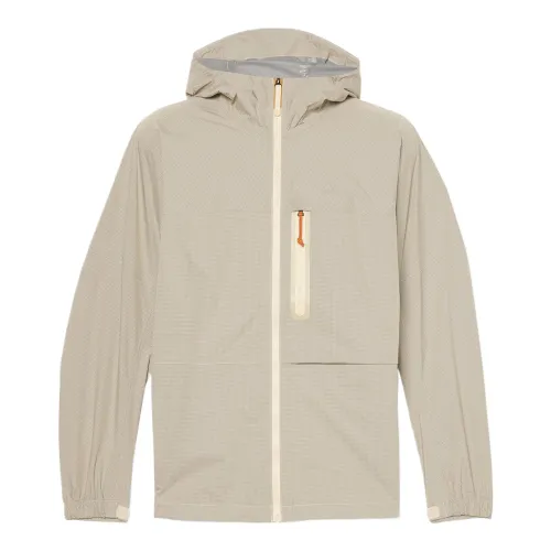 Timberland Jackets Men's Khaki Hooded Moderate Other