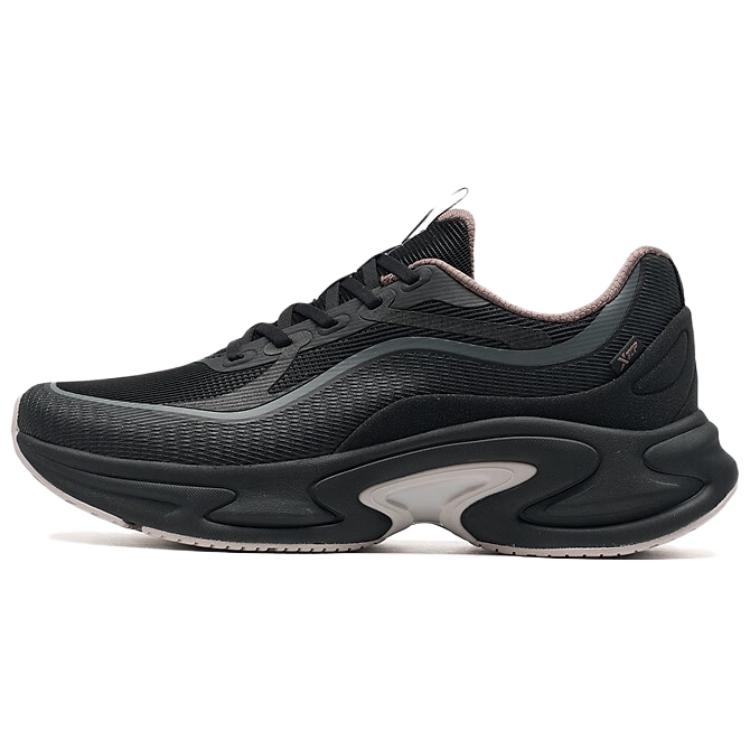 XTEP Breathable, Lightweight Coverage Low top Casual Running Shoes Women’s Black Purple