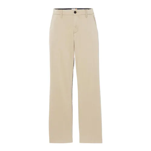 Timberland Casual Pants Men's Khaki Moderate Straight Fit Pants