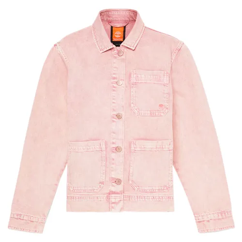 Timberland Jackets Women's Pink Lapel Moderate Other