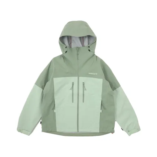 Timberland Jackets Women's Light Green Hooded Moderate Other