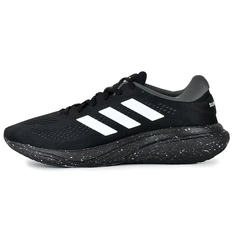 Adidas Supernova 2 Cushioning Lightweight Cushioning Lightweight Low top Running Shoes Men's Black White
