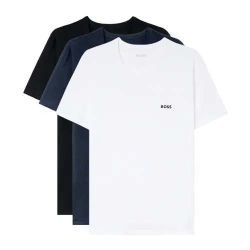 Boss Embroidered logo Detail T shirt