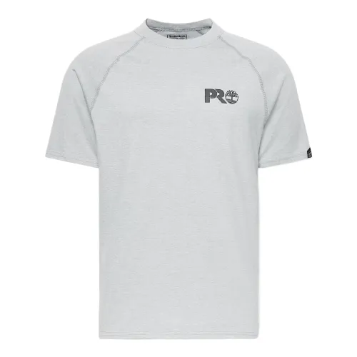 Timberland T Shirts Men's Gray Crew Neck Moderate