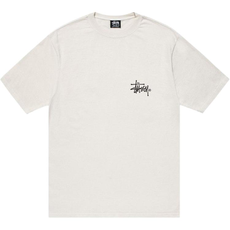 Мужская футболка Stussy с логотипом (черная)
