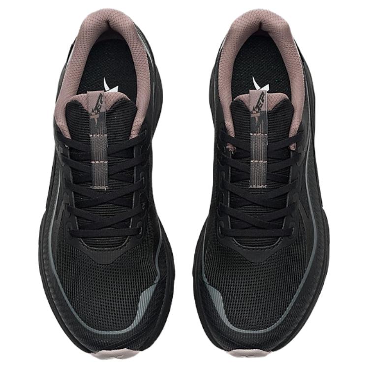 XTEP Breathable, Lightweight Coverage Low top Casual Running Shoes Women’s Black Purple