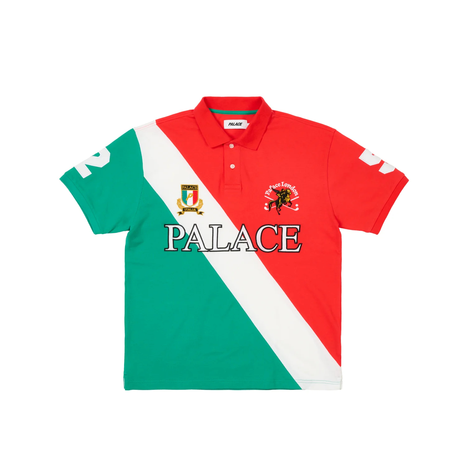 Футболка Palace PALACE SS25 DROP6 GEEZER POLO (синяя)