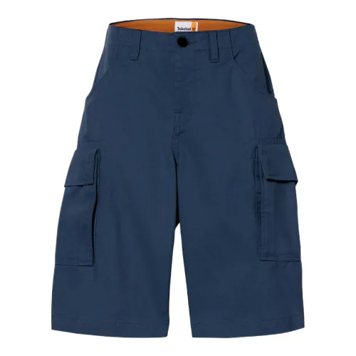 Timberland Cargo Shorts Men's Dark Blue Moderate
