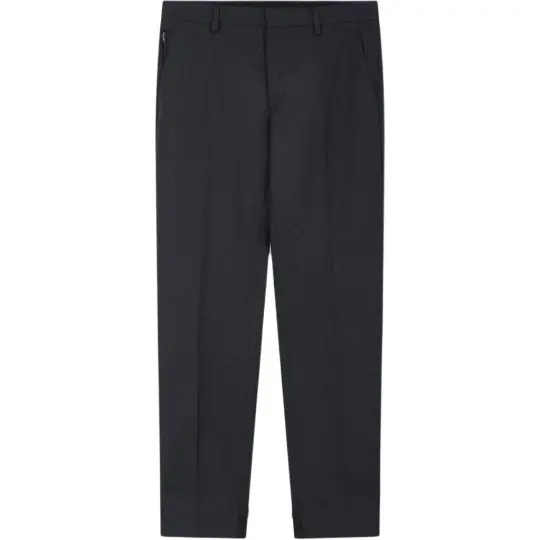 Prada pressed-crease wool trousers