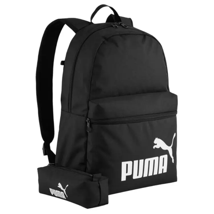 PUMA Fabric Backpack Medium Unisex Black