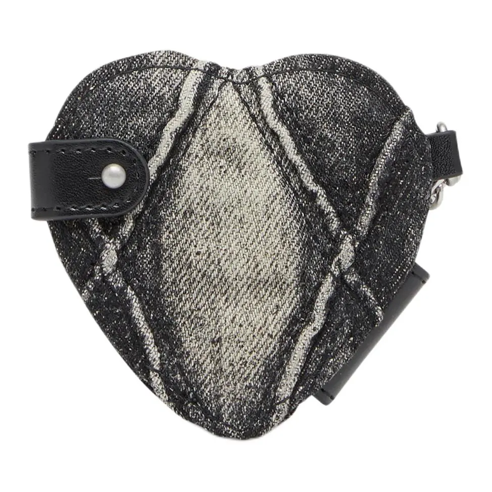 DIESEL Fabric Bag Charm Bag Merch Women's Black