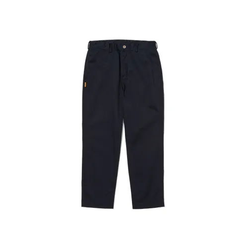 Timberland Casual Pants Unisex Marine Blue Moderate Straight Fit Pants