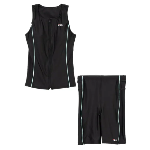 FILA Swimsuit Sets Unisex Black Moderate