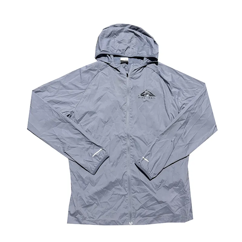 Nike Jackets Men's Haze Blue Hooded (Non-detachable) Moderate
