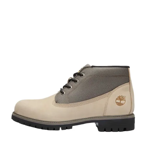 Timberland Chukka Leather Ankle Boots Men's Beige