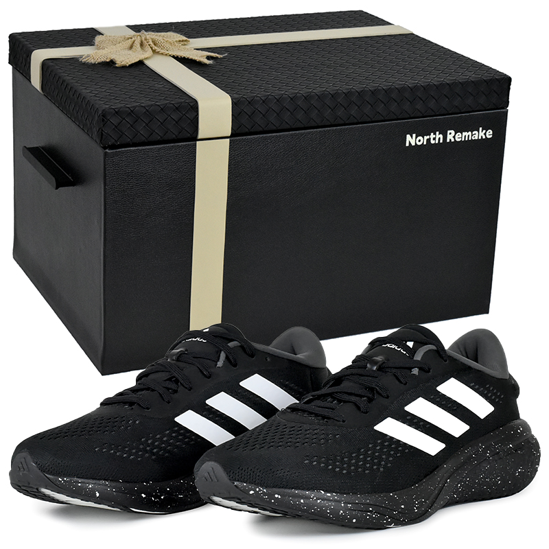 Adidas Supernova 2 Cushioning Lightweight Low top Running Shoes Men's Black White