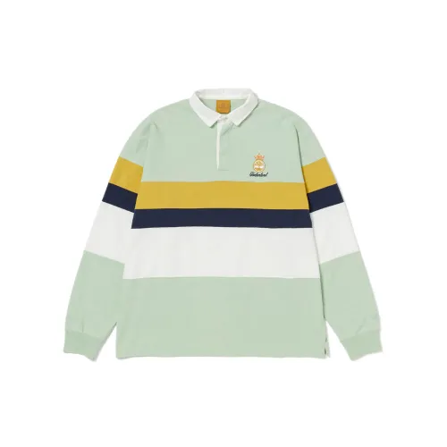 Timberland Shirts Unisex Green Polo Collar Moderate