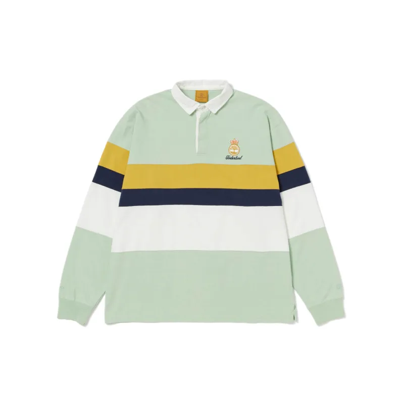 Timberland Shirts Unisex Green Polo Collar Moderate