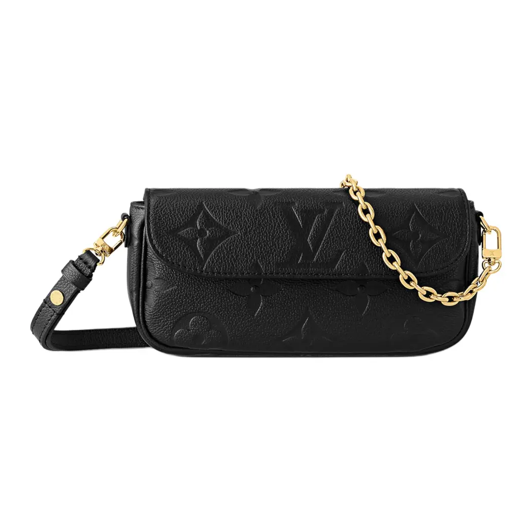 LOUIS VUITTON Wallet On Chain Ivy Black