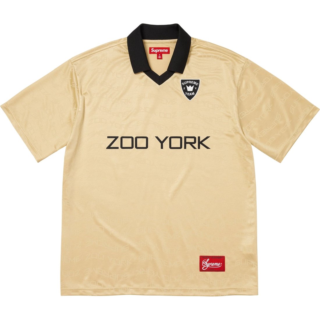 Supreme Zoo York Soccer Jersey «SS 25 — Yellow» T-shirt