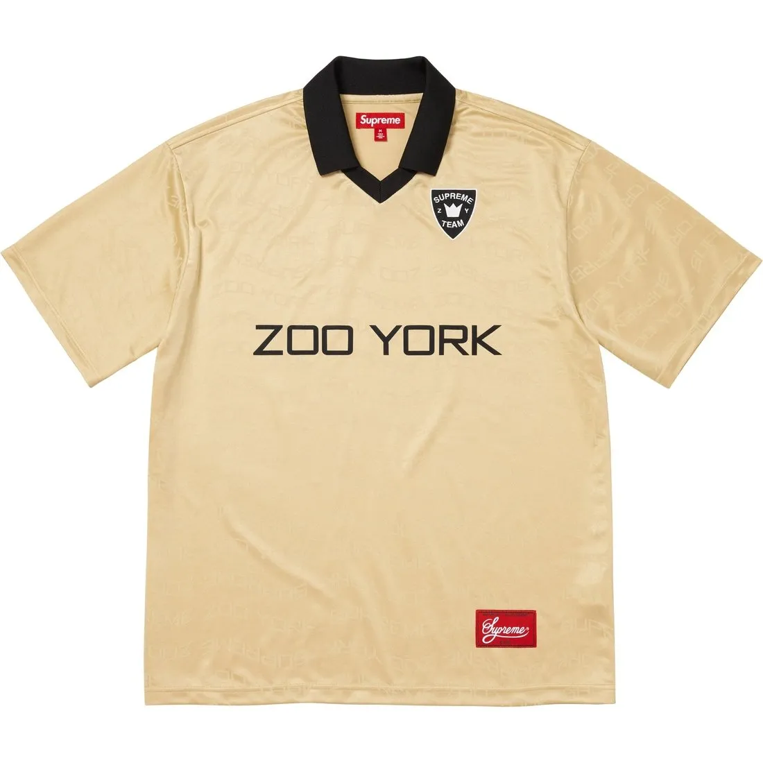 Supreme Zoo York Soccer Jersey "SS 25 - Yellow" T-shirt