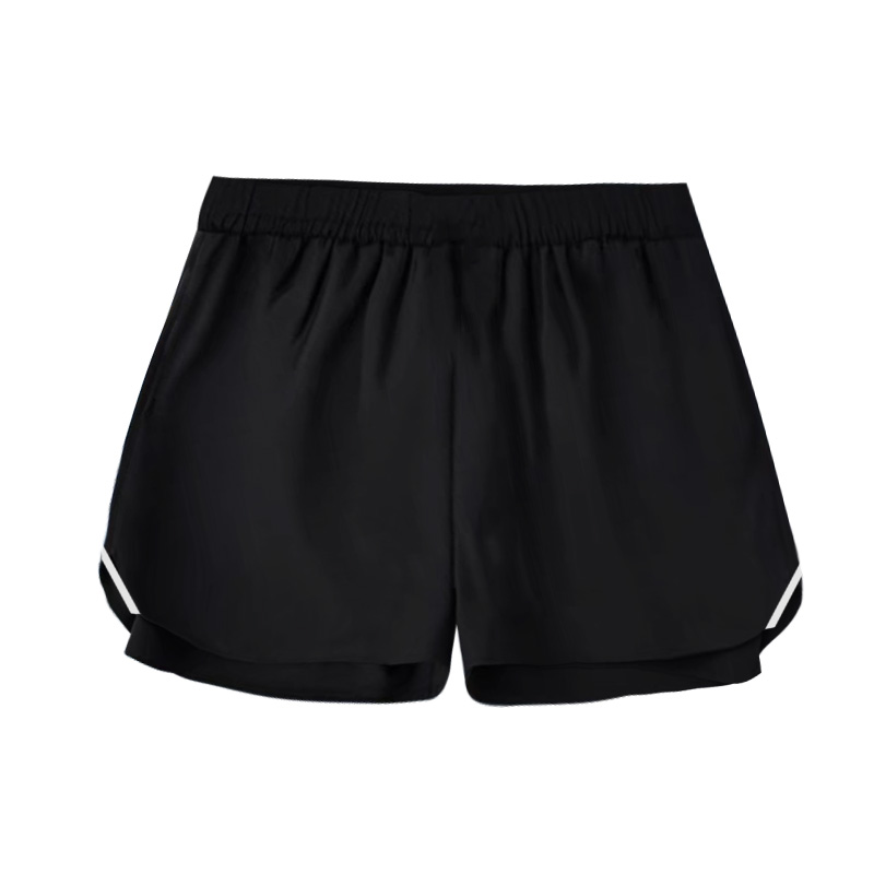Li Ning Sports Shorts Women’s Classic Black Women’s Fit Thin Mock Two Piece