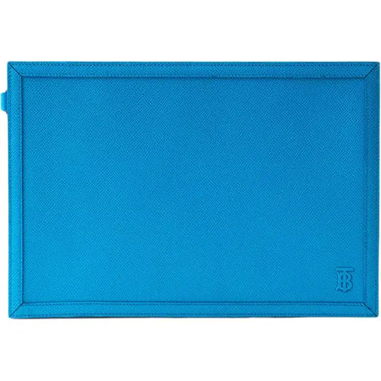Burberry Calfskin Storage Bag Men's Blue