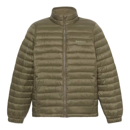 Timberland Jackets Men's Olive Green Stand Collar Moderate Other