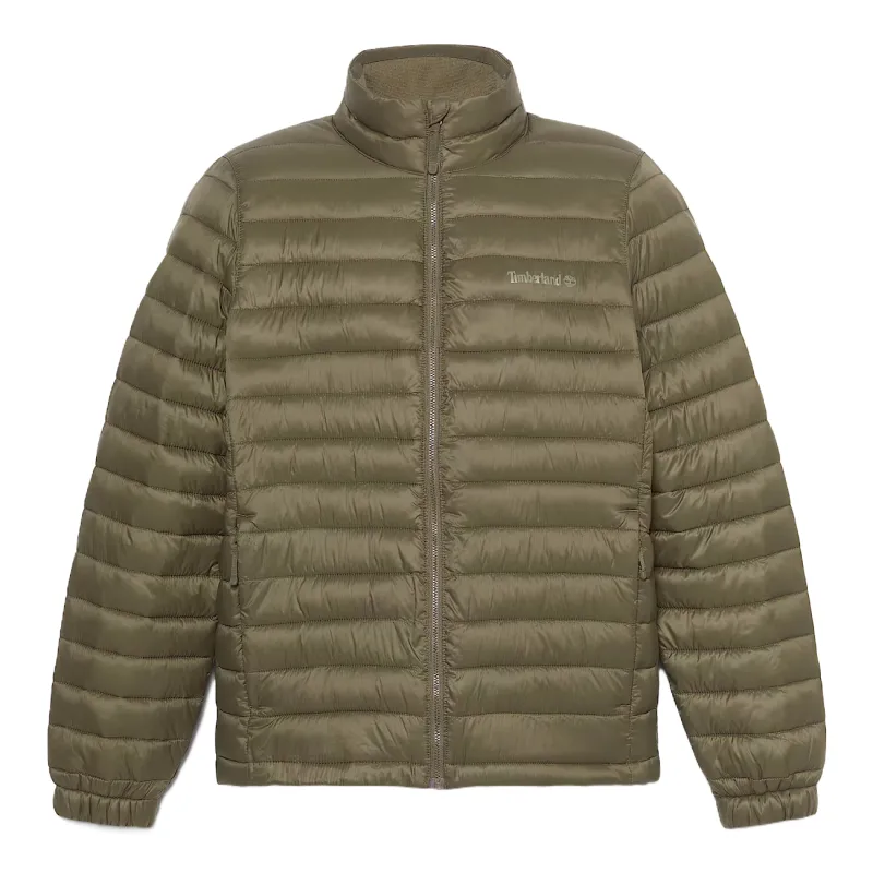 Timberland Jackets Men's Olive Green Stand Collar Moderate Other