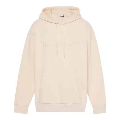 Timberland Sweatshirts Men's Khaki Hooded Moderate