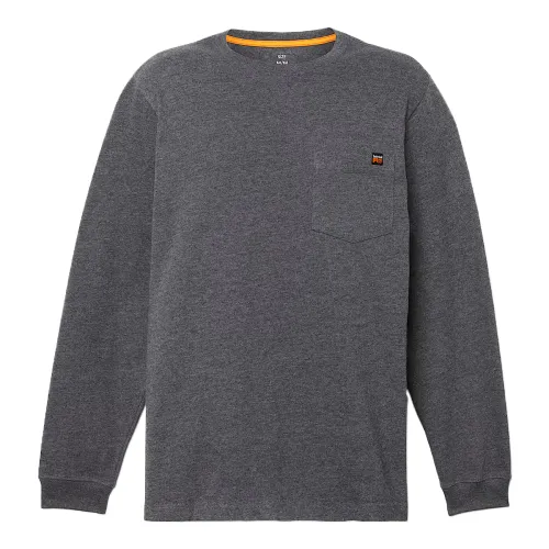Timberland PRO T Shirts Men's Gray Crew Neck