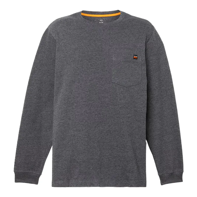 Timberland PRO T Shirts Men's Gray Crew Neck