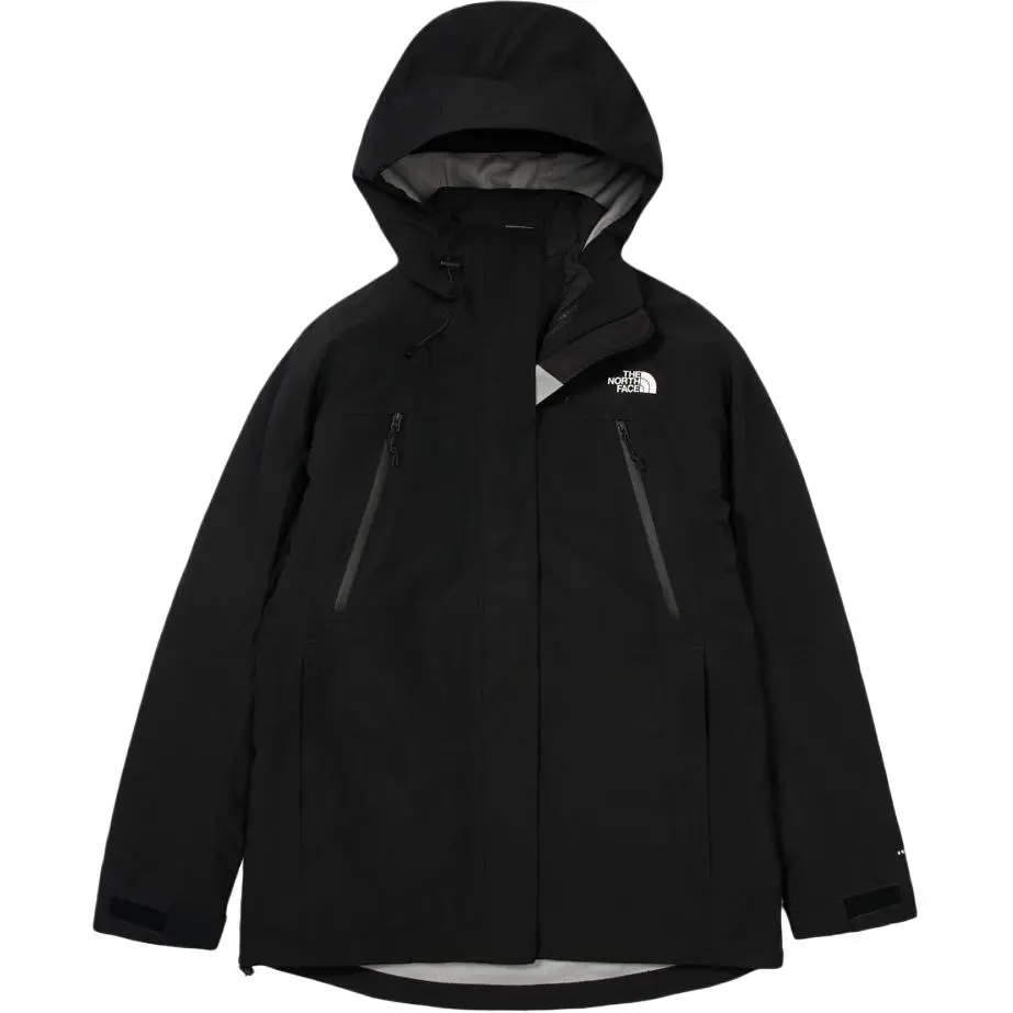 The North Face hooded zip coat