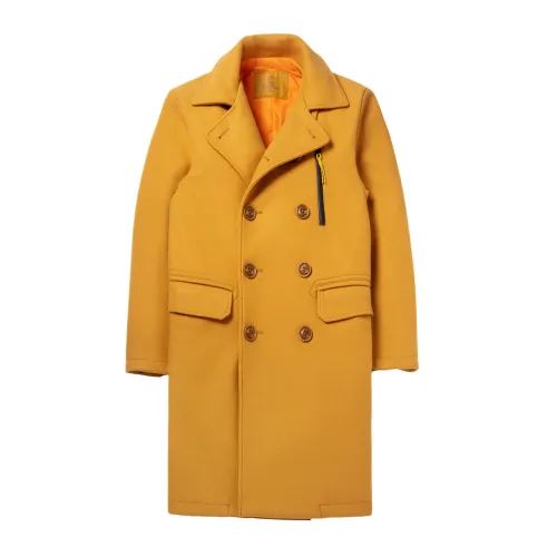 Timberland Coats Unisex Yellow Lapel Moderate