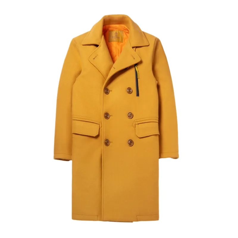 Timberland Coats Unisex Yellow Lapel Moderate